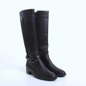 Aquatalia by Marvin K Orso Tall Boots in Black Women Size 6.5